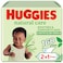 Huggies Natural Baby Wipes, Aloe Vera Wipes, 3 Pack x 56 Wipes (168 Wipes)