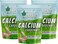 Bliss Of Earth 48 Oz Calcium Carbonate Powder Food Grade, For Strong Bones &amp; Teeth, Natural Antacid 3x453gm