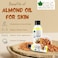 Bliss Of Earth Sweet Almond Oil For Skin, Cold Pressed Organic Sweet Almond Oil For Hair, 100% Pure &amp; Unrefined Almond Oil For Face, Nails &amp; Baby Skin &ndash; Pack Of 3 x 100ml