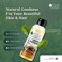 Bliss Of Earth Castor Oil For Hair Growth - Certified Organic Cold Pressed Castor Oil For Face - Hexane Free Castor Oil For Eyelashes And Eyebrows - Deep Hydration Castor Oil - Pack Of 2 X 100ml