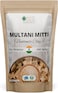 Bliss Of Earth Multani Mitti Powder For Face Mask, Organic Multani Mitti Powder For Hair &amp; Scalp Care, Fuller&rsquo;s Earth Clay Mask For Skin Brightening, Oil Absorption &amp; Acne Treatment - Pack Of 2 X 453g