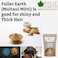 Bliss Of Earth Multani Mitti Powder For Face Mask, Organic Multani Mitti Powder For Hair &amp; Scalp Care, Fuller&rsquo;s Earth Clay Mask For Skin Brightening, Oil Absorption &amp; Acne Treatment - Pack Of 2 X 453g