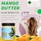 Bliss Of Earth Combo Of Deodorised Indian Mango Butter (100gm) For Face Skin Hair &amp; DIY And 99% Pure Crystal Clear Aloe Vera Gel (200gm) For Face, Body &amp; Hair, Soothing &amp; Hydrating, (Pack Of 2)