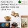 Bliss Of Earth Multani Mitti Powder For Face Mask, Organic Multani Mitti Powder For Hair &amp; Scalp Care, Fuller&rsquo;s Earth Clay Mask For Skin Brightening, Oil Absorption &amp; Acne Treatment - Pack Of 5 X 100g