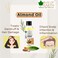 Bliss Of Earth Sweet Almond Oil For Skin, Cold Pressed Organic Sweet Almond Oil For Hair, 100% Pure &amp; Unrefined Almond Oil For Face, Nails &amp; Baby Skin - Pack Of 5 X 100ml