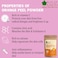 Bliss Of Earth 100% Pure Orange Peel Powder, 2X100gm, Best For Naturally Glowing Skin, Natural Sun Tan Remover &amp; Exfoliator, Hair Conditioning &amp; Skin Care