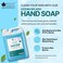 Bliss of Earth Luxury Lily, Refreshing Citrus &amp; Ocean Splash, Fresh Floral Soap Trio, 3x5L - Antibacterial Hand Wash Refill Pack Of 3
