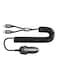 شاحن سيارة 33 وات مع موصل Lightning وكابل USB-C أسود
