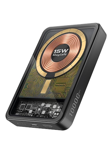 10000 mAh 10000mAh Magnetic Wireless Power Bank Magsafe 15W Black