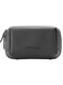 Compact Tech Essential Organizer Pouch Bag with Multiple Compartments - Black