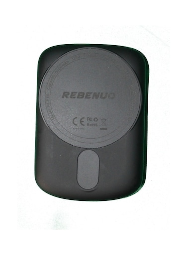 بطارية مغناطيسية (MagGo) ، شاحن محمول لاسلكي مغناطيسي قابل للطي 5000 مللي أمبير في الساعة و USB-C iPhone 14 Pro Max / 14/13 Series أسود