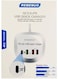 Rebenuo T3P 4 In 1 USB With Type-C PD Quick Charger LED Lights Multi Port Fast Charger 1.2m Cable Length Standard Voltage AC100-240V White