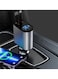 RCp150 Fast Car Charger 4 Ports Car Charger Adapter Fast Charging In Car for iPhone Type-C+iPhone, Samsung, Huawei