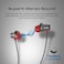 Wireless Neckband - HD Active Noise Cancelling Bluetooth Earphones With Anti-Slip Neckband, Lightweight Design, IPX4 Sweat-Resistance, And 25H Long Playtime