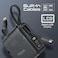 20000 mAh Power Bank, Universal Portable Charger With Ac Plug, 22.5W Usb-C Power Delivery Cable, 27W Powerpack-20Pro Black