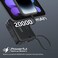 20000 mAh Power Bank, Universal Portable Charger With Ac Plug, 22.5W Usb-C Power Delivery Cable, 27W Powerpack-20Pro Black