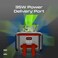 10000 mAh iPhone 15 Power Bank, Universal 10000Mah Transparent Portable, 35W Usb-c Power Delivery Cable, 12Wlightning Cable