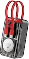 10000 mAh iPhone 15 Power Bank, Universal 10000Mah Transparent Portable, 35W Usb-c Power Delivery Cable, 12Wlightning Cable