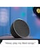 Echo Pop Full sound compact Wi-Fi &amp; Bluetooth smart speaker with Alexa Use your voice to control smart home devices, play music or the Quran, and more (speaks English &amp; Khaleeji) black