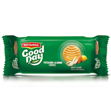 Britannia Good Day Pistachio-Almond Cookies, 130g
