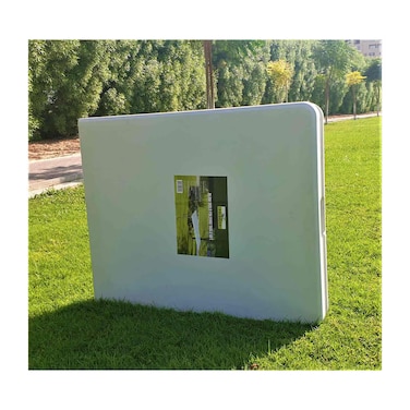 Paradiso Blow Mold Folding Table White 6feet