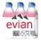 evian Natural Mineral Water 500ml Pack of 6