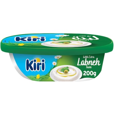 Kiri Cheese Spread with Extra Labneh Taste, 500g Tub