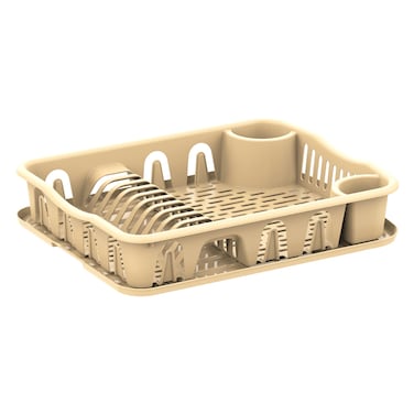 Cosmoplast, Dish Drainer with Tray, Large