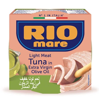 Rio Mare Light Meat Tuna in Extra Virgin Olive Oil, 160g