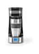 NEDIS coffee machine   max. capacity: 0.4 l   1   keep warm   Turn on the timer   Black/Silver 0.80 m Silver/Black