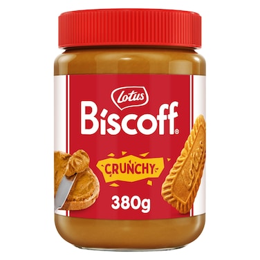 Lotus Biscoff Crunchy Biscuit Spread, 380g