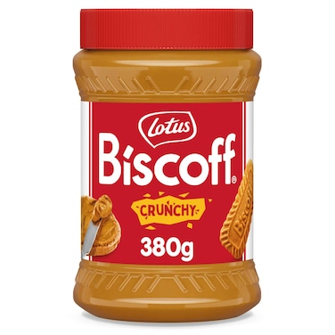 Lotus Biscoff Crunchy Biscuit Spread, 380g