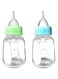 TERRIFI Pet Feeding Bottle, 2 Pcs Plastic Kitten Puppy Bottles, Puppy Cat Baby Nursing Water Milk Feeder, for Nursing, Milk Feeding Tools Pet Feeder