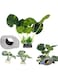 KWSLIN Aquarium Plants, Fish Tank Landscaping Ornaments, Fish Tank Decorations, Fish Tank Accessories, Hiding Small Fish Bowl House Betta Toys Aquarium Plants Pot Reptiles Plants, Style B