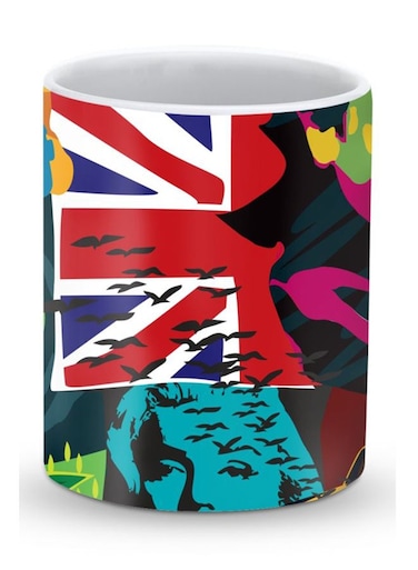 Premium Retro Spy Designer Mug Multicolour