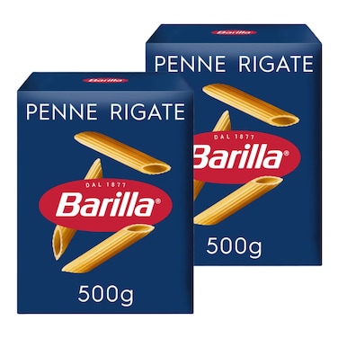 Barilla Penne Rigate Pasta 500g Pack of 2