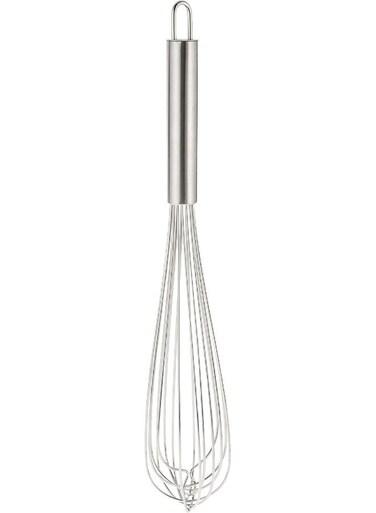 STEEL HEAVY WHISK, 41 CM, SILVER, SHW002, 1 PC Silver 41cm