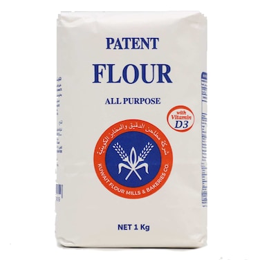 Kuwait Flour Mills &amp; Bakeries Co. All Purpose Patent Flour, 1kg