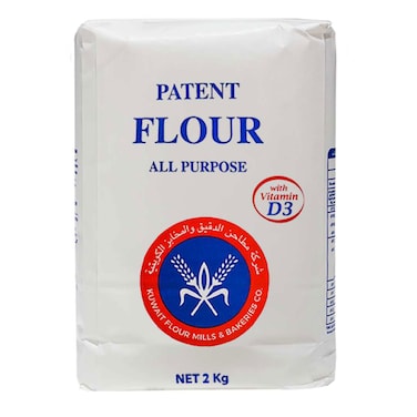 شركة مطاحن الدقيق والمخابز الكويتية دقيق متعدد الاستخدامات 2 كغ