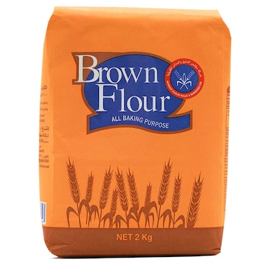 Kuwait Flour Mills &amp; Bakeries Co. All Baking Purpose Brown Flour, 2kg