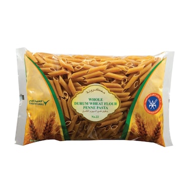 Kuwait Flour Mills &amp; Bakeries Co. Number 20 Brown Penne Pasta, 400g