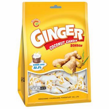 Chunguang Ginger Coconut Candy Bonbon, 250g