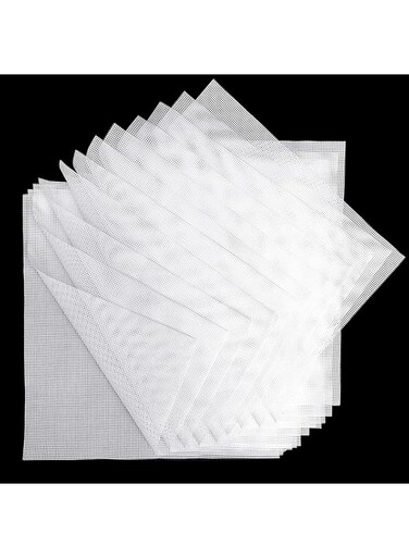 Silicone Dehydrator Sheets, Premium Non-Stick Silicone Mesh for Fruit Dehydrator, Dehydrator Sheets Reusable (12 Pack (14 x 14 inch))