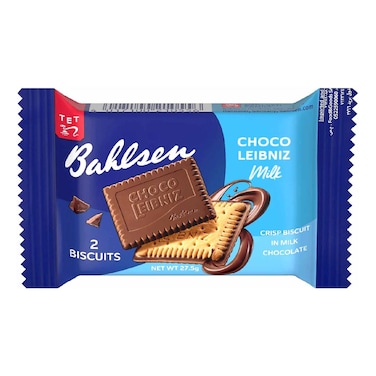 Bahlsen Choco Leibniz Milk Snack Pack, 27.5g