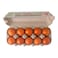 Organic Larder Large Brown Organic Free Range Eggs, Pack of 10