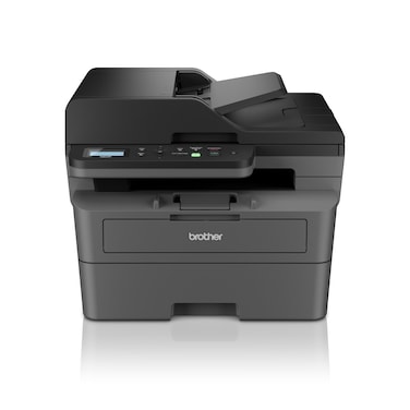 Brother Wireless All In One Monochrome Laser Printer, DCP-L2640DW, Automatic 2 Sided Print, ADF, Mobile Printing &amp; Scanning, Network &amp; High Speed USB Connectivity, High Yield Ink Toner, Black
