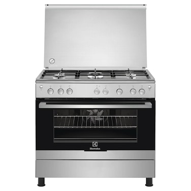 Electrolux Gas Cooker EKG913A2OX, 90 cm, Stainless Steel, 5 Burners