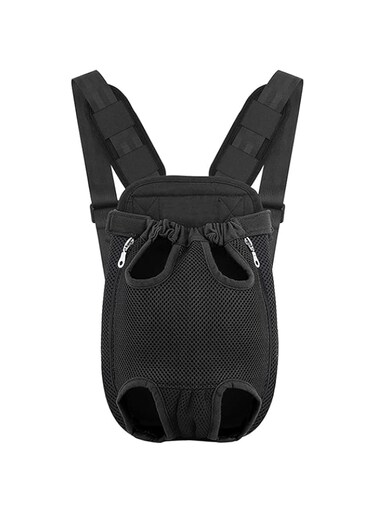 MSSugar Pet Carrier Backpack&iuml;&frac14;&OElig;Adjustable Pet Front Cat Dog Carrier Backpack Travel Bag,Backpack Carrier, for Walking, Travel, Hiking, Camping&iuml;&frac14;&OElig;Legs Out (L)