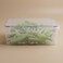 Al Saif Gallery Plastic Food Container, 4300 ml, Rectangle - Transparent