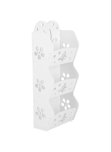 Wall Hanging Shelves, 3 Layer Bathroom Organizer Storage Rack Floating Shelf for Living Room Bathroom Bedroom Kitchen Shower